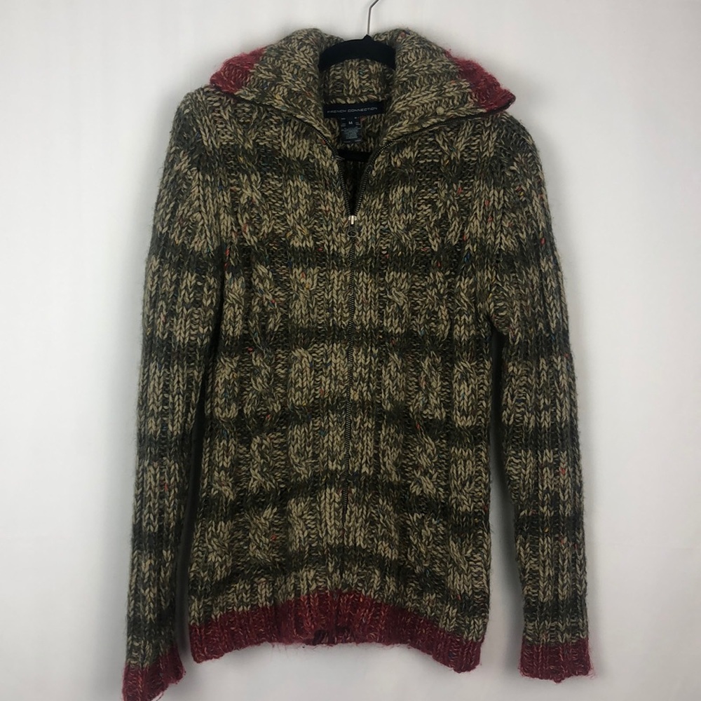 FRENCH CONNECTION GRANDPA CARDIGAN